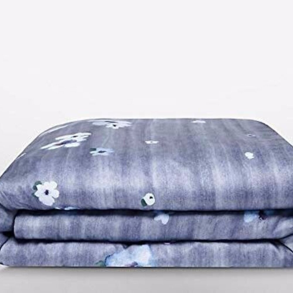 COPY - NWT $375.00 Calvin Klein Queen Duvet Cover 100% Sateen , Bonaire -orchid